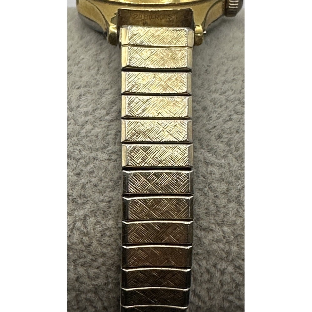 Zentra Womens Gold Plated Watch Manual Wind 22MM 6" Shockproof Y - Picture 4 of 8